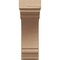 Ekena Millwork 11"W x 22"D x 33"H Classic Warren Rough Cedar Woodgrain TimberThane Corbel, Primed Tan CORUR11X22X33WARRCPR - alternate 2